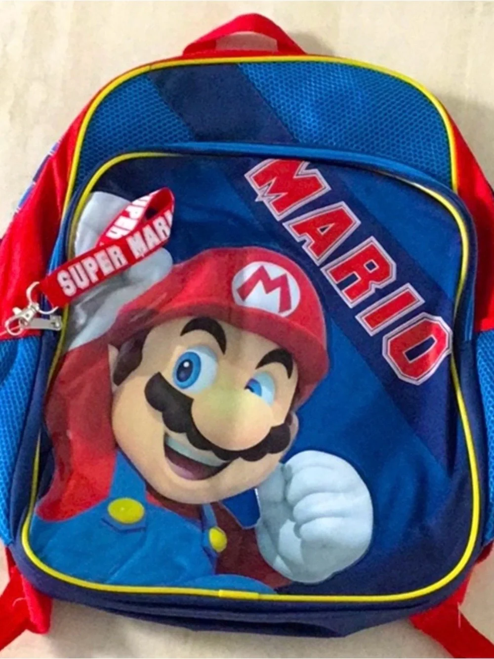 Nintendo Super Mario Backpack New Kids